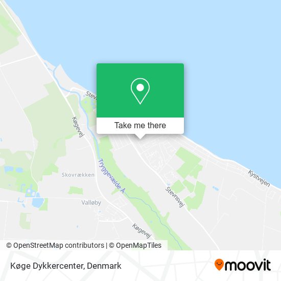 Køge Dykkercenter map