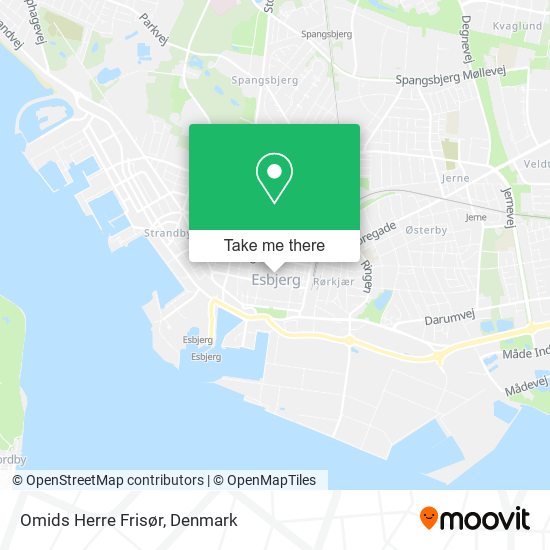 Omids Herre Frisør map