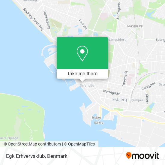 Egk Erhvervsklub map