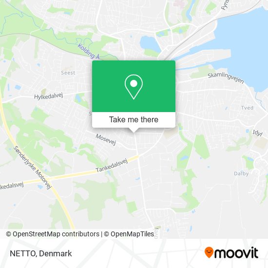 NETTO map