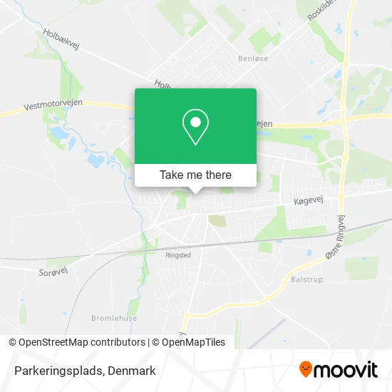 Parkeringsplads map