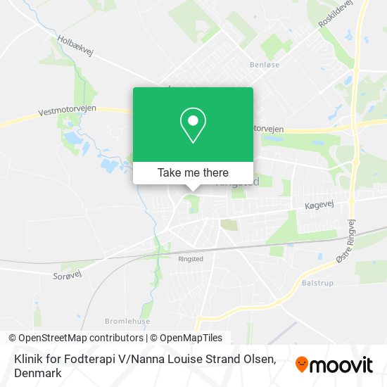 Klinik for Fodterapi V / Nanna Louise Strand Olsen map