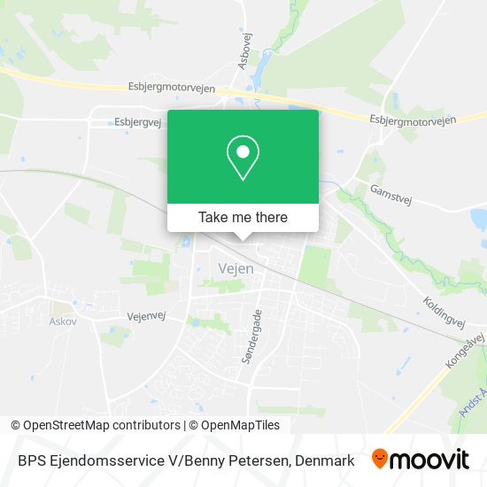 BPS Ejendomsservice V / Benny Petersen map