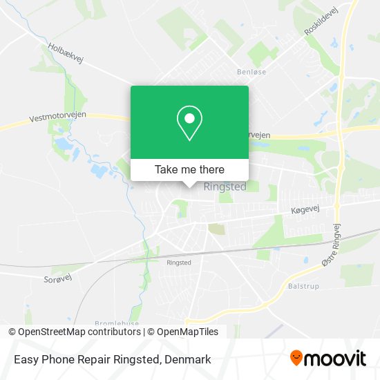 Easy Phone Repair Ringsted map