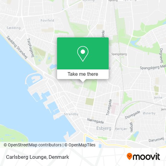 Carlsberg Lounge map