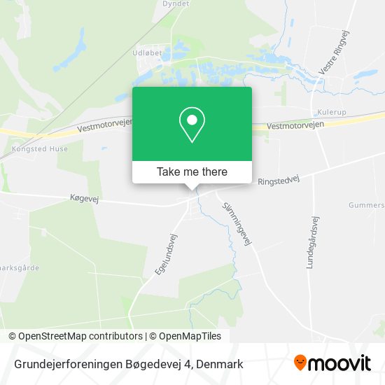 Grundejerforeningen Bøgedevej 4 map