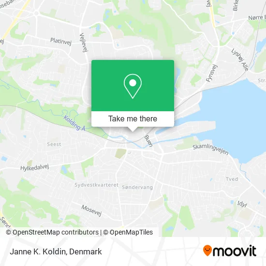 Janne K. Koldin map