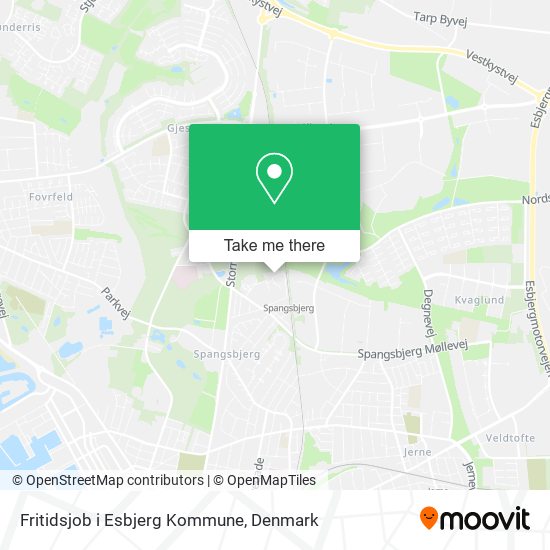 Fritidsjob i Esbjerg Kommune map