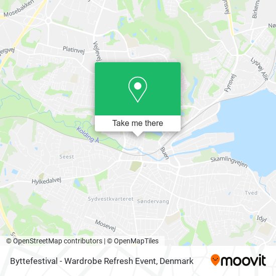 Byttefestival - Wardrobe Refresh Event map