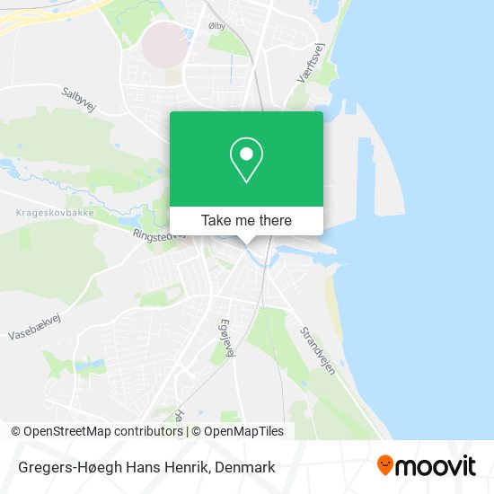 Gregers-Høegh Hans Henrik map