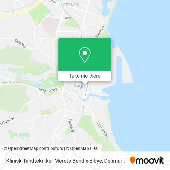 Klinisk Tandtekniker Merete Bendix Eibye map