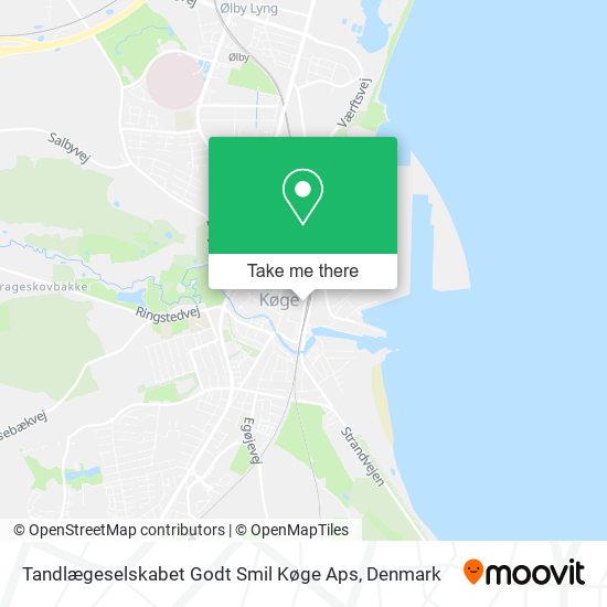 Tandlægeselskabet Godt Smil Køge Aps map