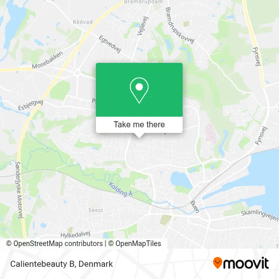 Calientebeauty B map