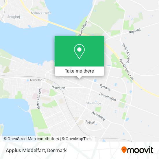 Applus Middelfart map