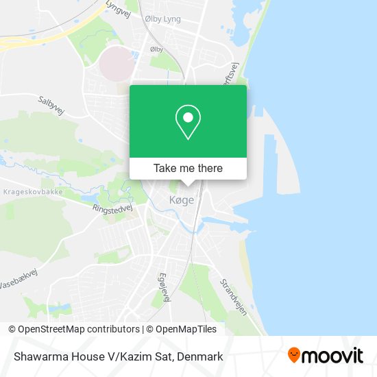 Shawarma House V/Kazim Sat map