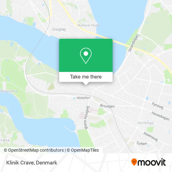 Klinik Crave map