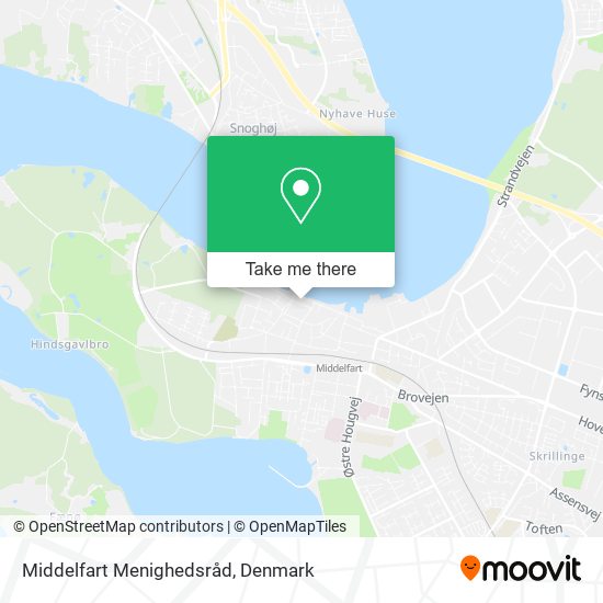 Middelfart Menighedsråd map