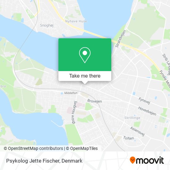 Psykolog Jette Fischer map