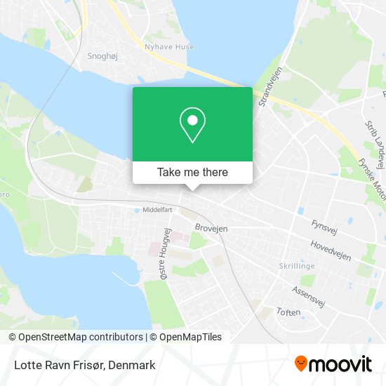 Lotte Ravn Frisør map