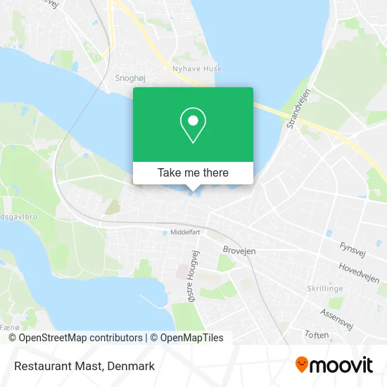 Restaurant Mast map