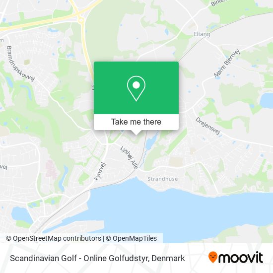 Scandinavian Golf - Online Golfudstyr map