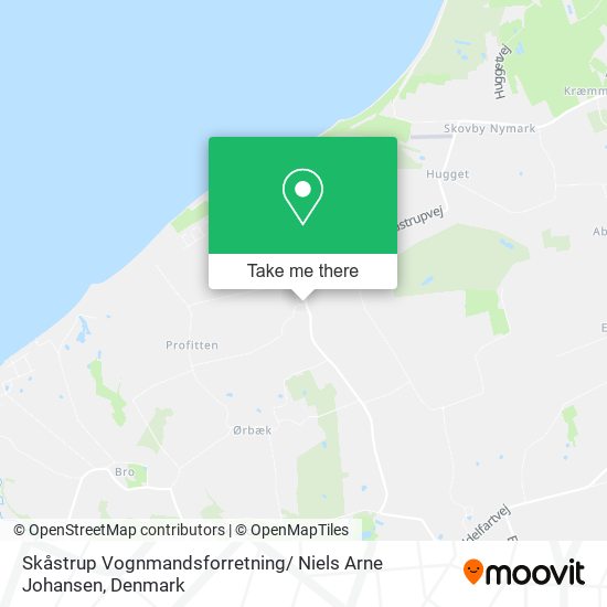 Skåstrup Vognmandsforretning/ Niels Arne Johansen map