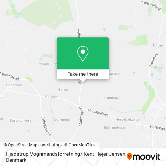 Hjadstrup Vognmandsforretning/ Kent Højer Jensen map