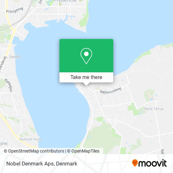 Nobel Denmark Aps map