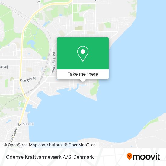 Odense Kraftvarmeværk A/S map