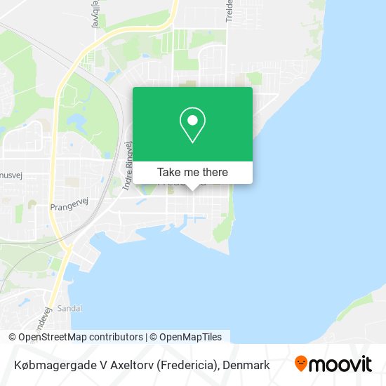 Købmagergade V Axeltorv (Fredericia) map