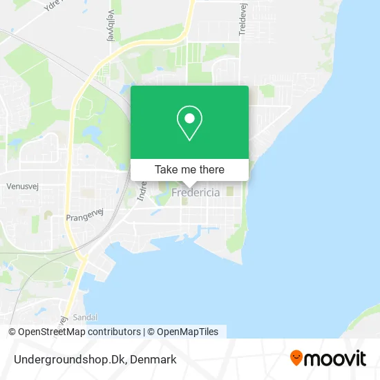 Undergroundshop.Dk map