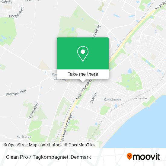 Clean Pro / Tagkompagniet map