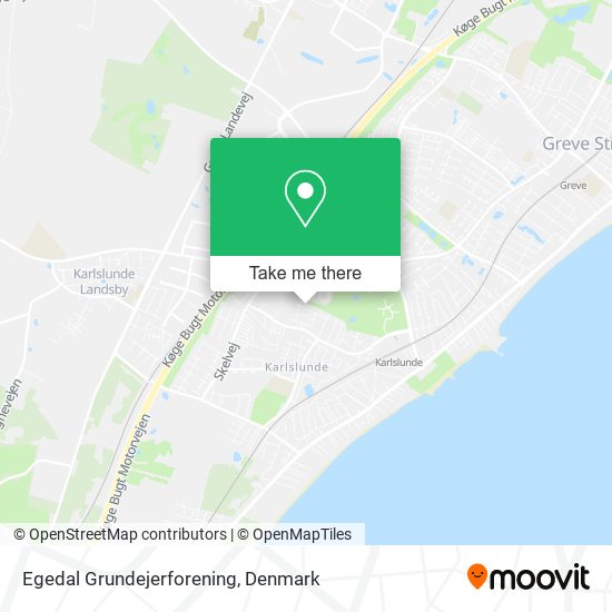 Egedal Grundejerforening map