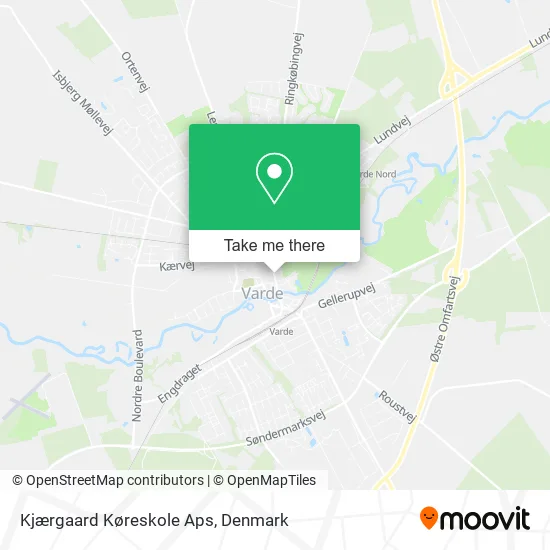 Kjærgaard Køreskole Aps map