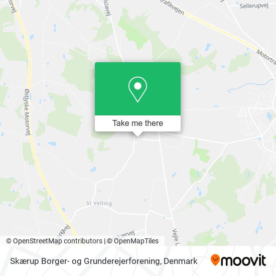 Skærup Borger- og Grunderejerforening map