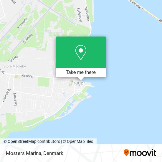 Mosters Marina map