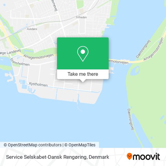 Service Selskabet-Dansk Rengøring map