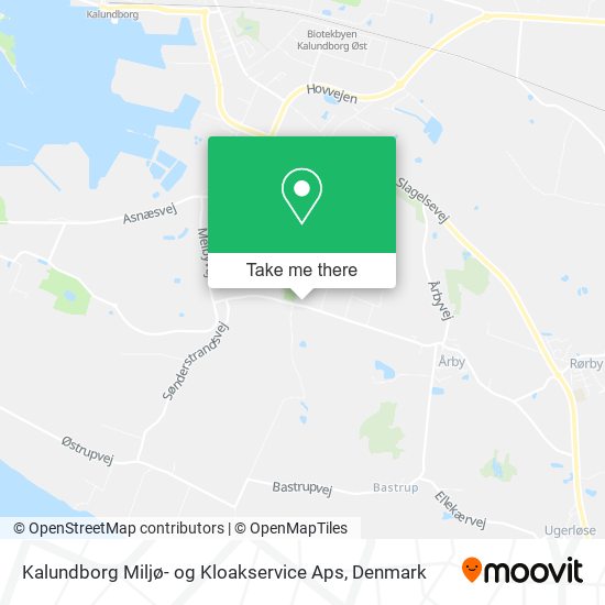Kalundborg Miljø- og Kloakservice Aps map