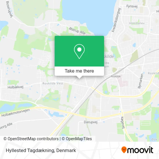 Hyllested Tagdækning map