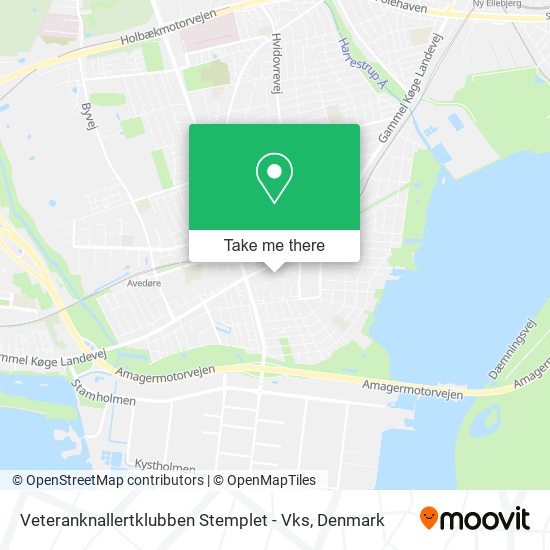 Veteranknallertklubben Stemplet - Vks map