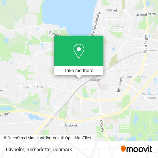 Løvholm, Bernadette map