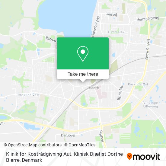 Klinik for Kostrådgivning Aut. Klinisk Diætist Dorthe Bierre map