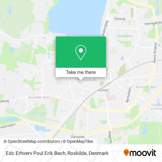 Edc Erhverv Poul Erik Bech, Roskilde map