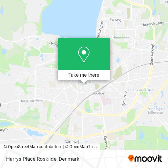 Harrys Place Roskilde map