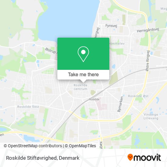 Roskilde Stiftøvrighed map