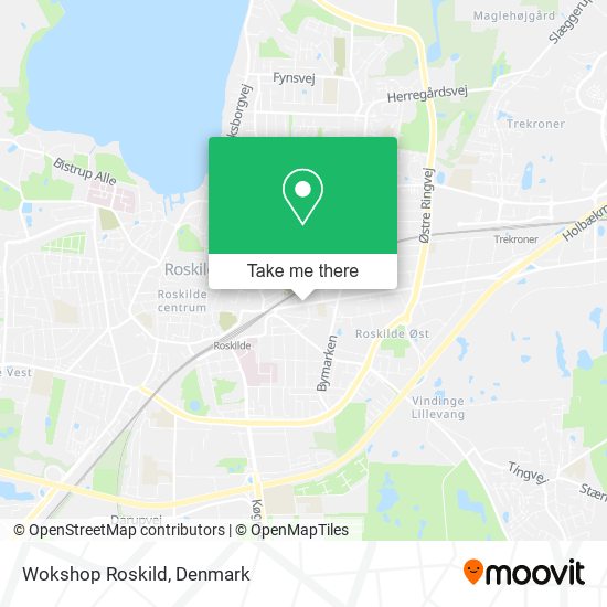 Wokshop Roskild map