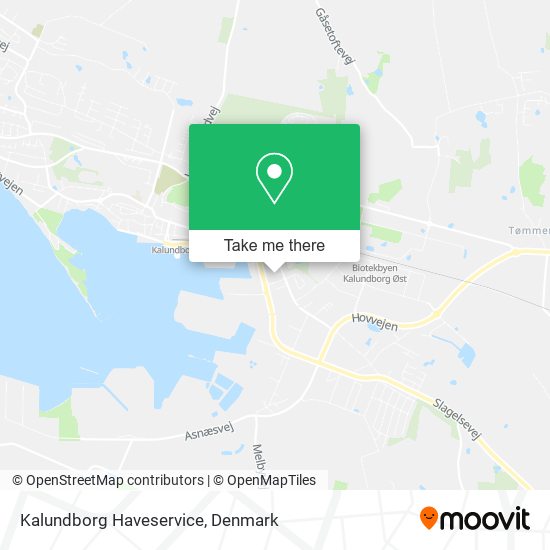 Kalundborg Haveservice map