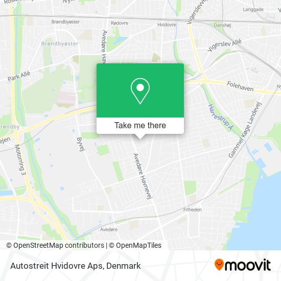 Autostreit Hvidovre Aps map