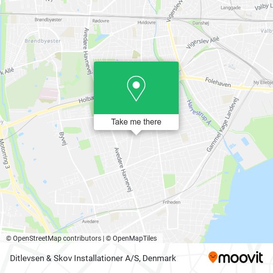 Ditlevsen & Skov Installationer A / S map