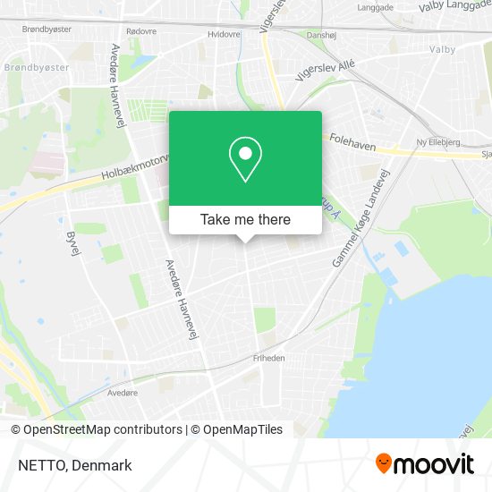 NETTO map